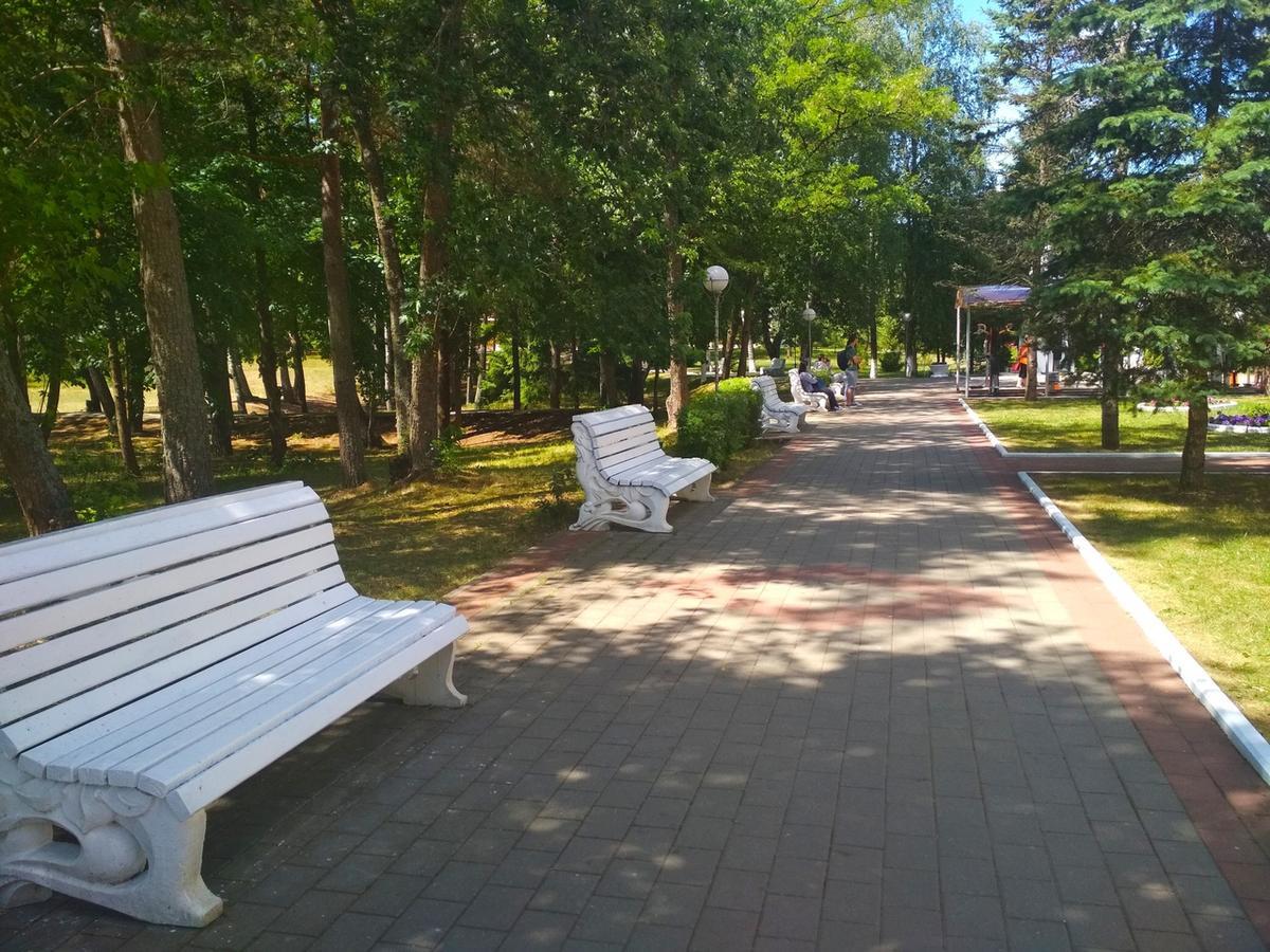 Narochanskiy Bereg Sanatorium Lago Naroch Exterior foto